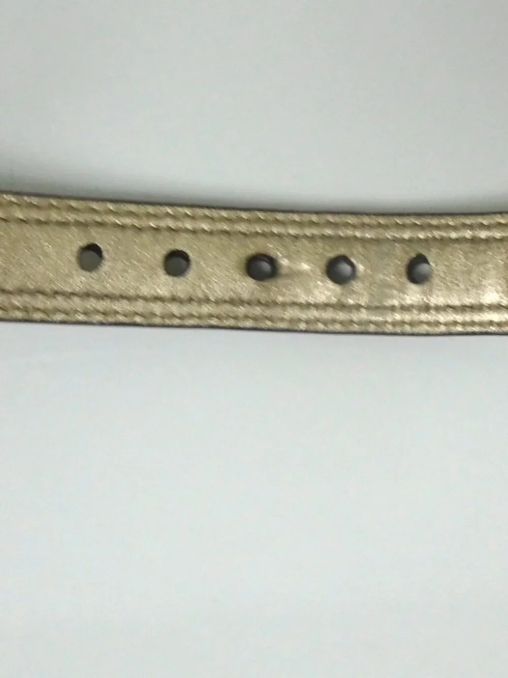 COACH GOLD LEATHER BROWN JACQUARD SIGNATURE C DOG PET COLLAR LEASH SET SIZE XS